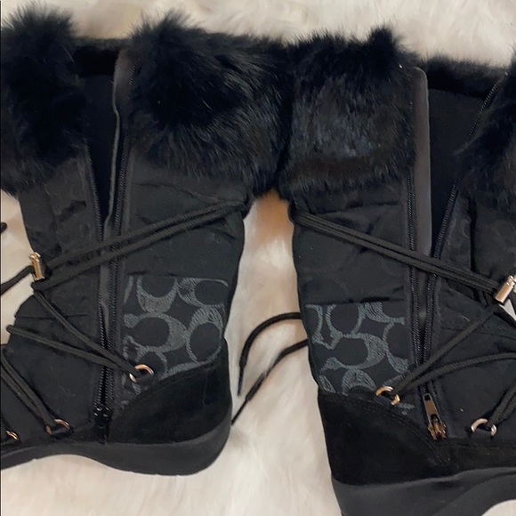 NEW in box Coach Tie and Lace up boots - Picture 7 of 8